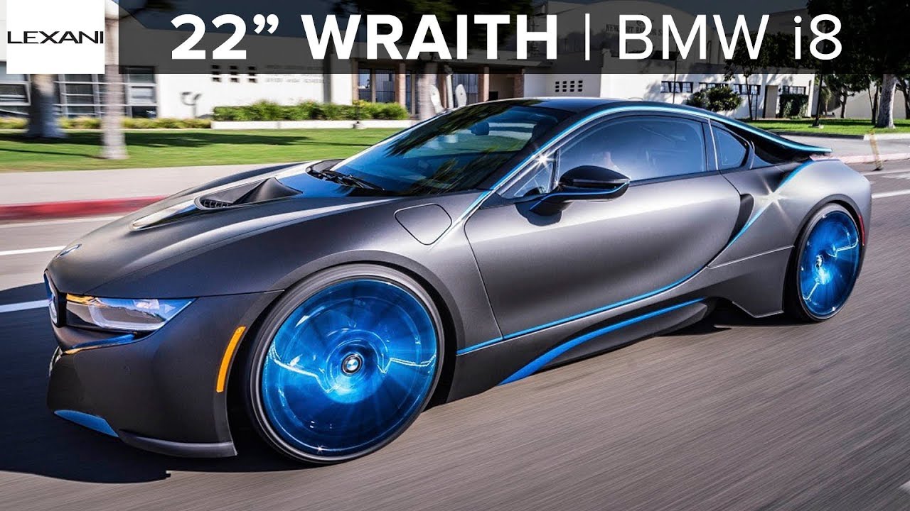 CRAZY BMW i8 gets 22" Lexani Wheels (Klasse Auto)