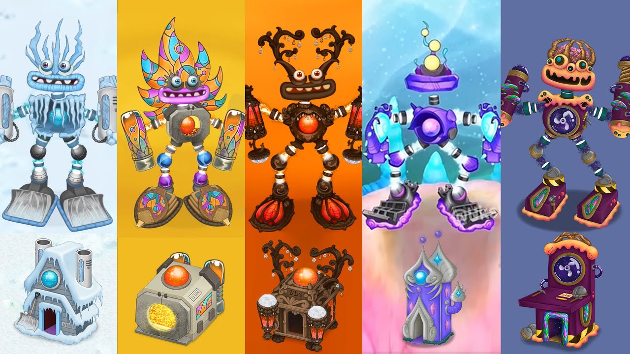 ALL EPIC WUBBOX INACTIVE ON ALL ISLAND | MY SINGING MONSTER FANMADE