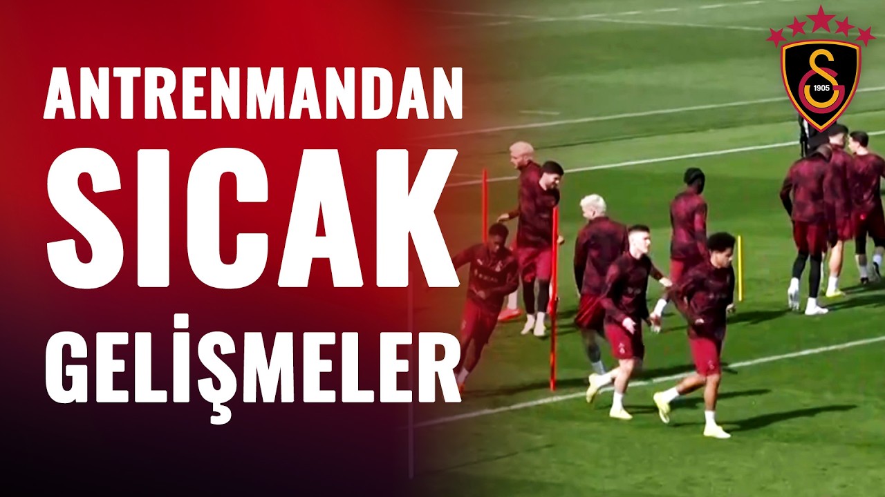 Galatasaray'ımızda Juventus Maçı Öncesi Son Antrenman! İşte Tüm Detaylar...