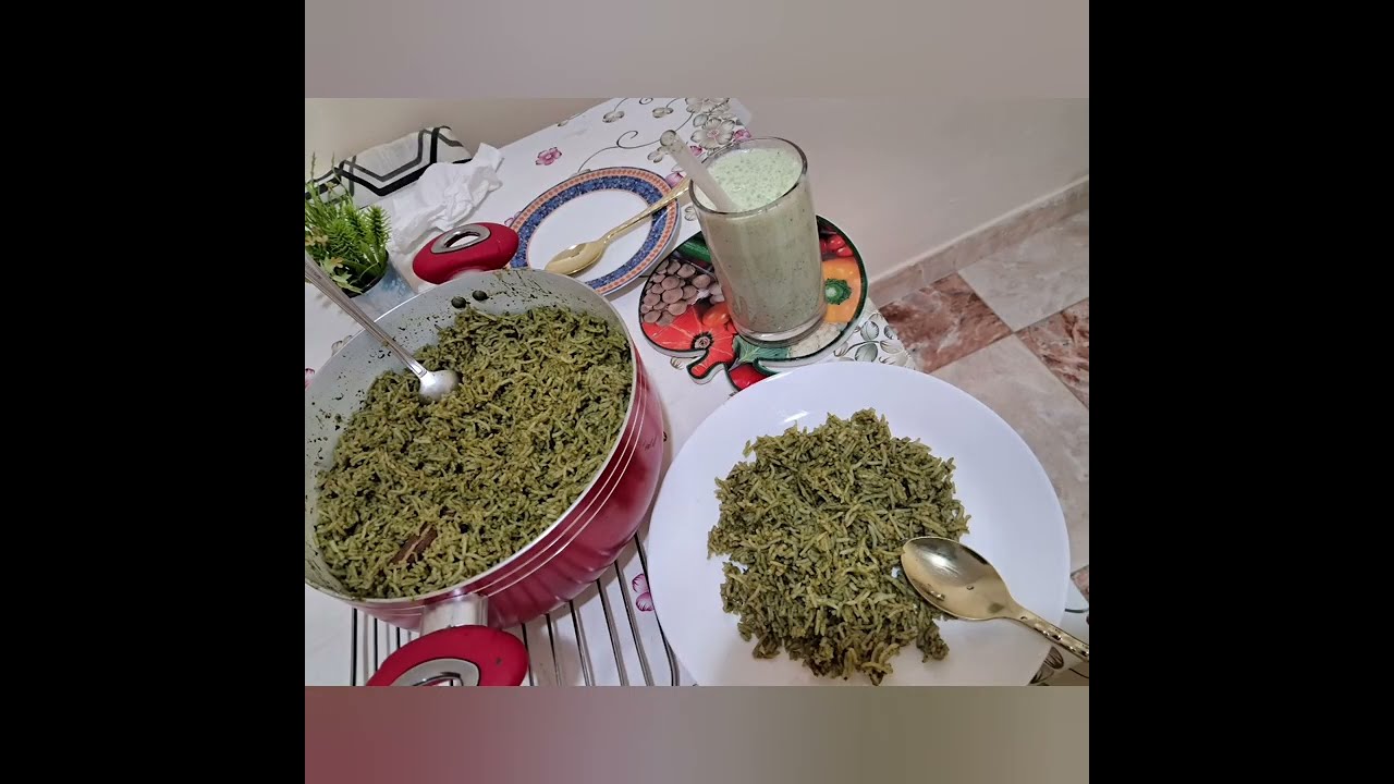 HOW TO MAKE SPINACH PULAO TASTY & HEALTHY PULAO CHILDREN'S SPECIAL HEALTHY PULAO/ PAALAK K PULAO