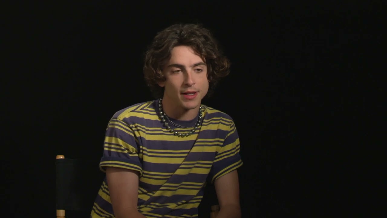 Bones And All - Timothee Chalamet Interview