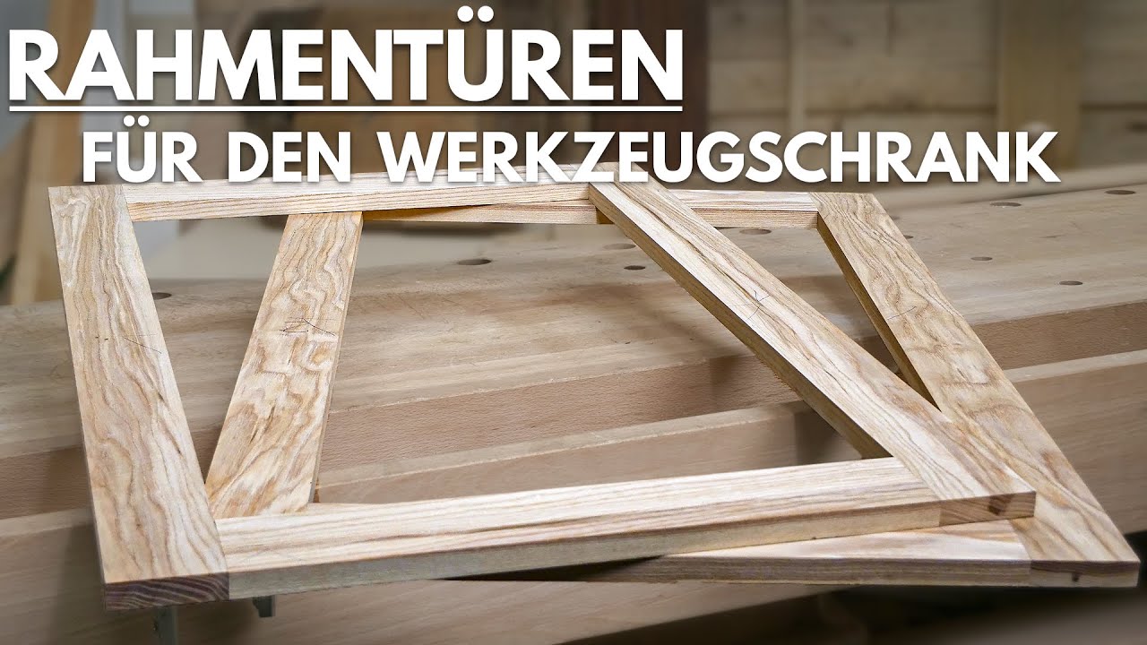 Rahmentüren für die Werkstatt - Tipps beim Aushhobeln, Sortieren und Anschlagen Folge 1