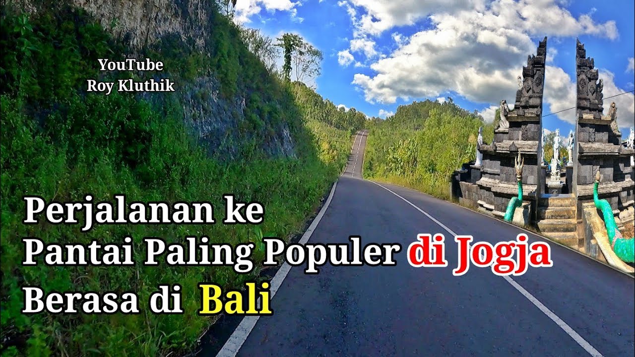 Perjalanan INDAH Ke Pantai Ngobaran | Pantai Populer di Jogja Berasa di Bali