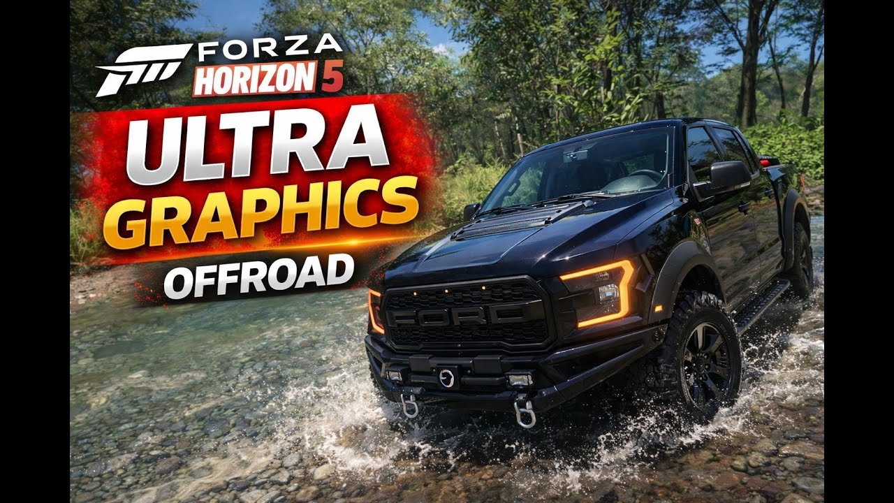 Forza Horizon 5 Offroad Sürüş | Ultra Grafikler | Direksiyon Seti G29 | No Commentar
