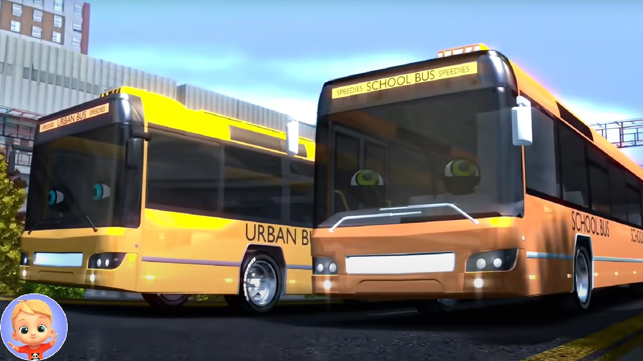 All Aboard! The Bus Song for Kids with Wheels on the Bus by Kids Channel Nursery Rhymes