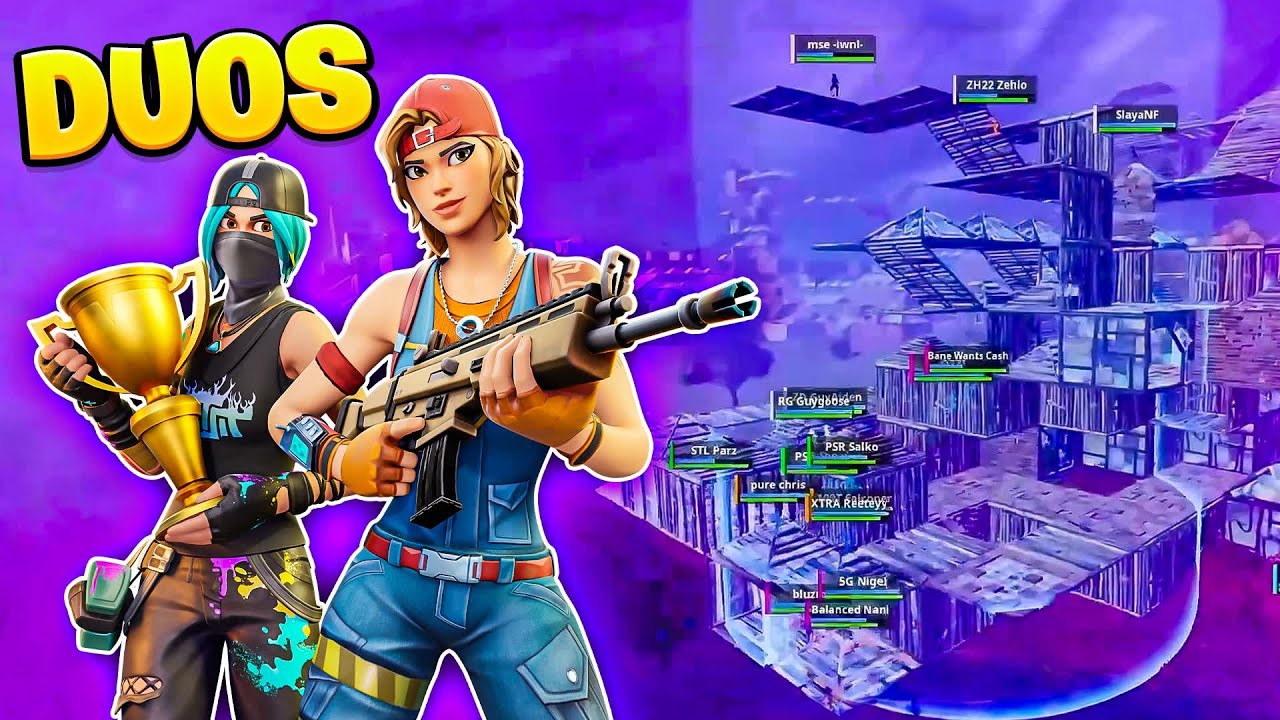 Trenuje z moim duo do FNCS