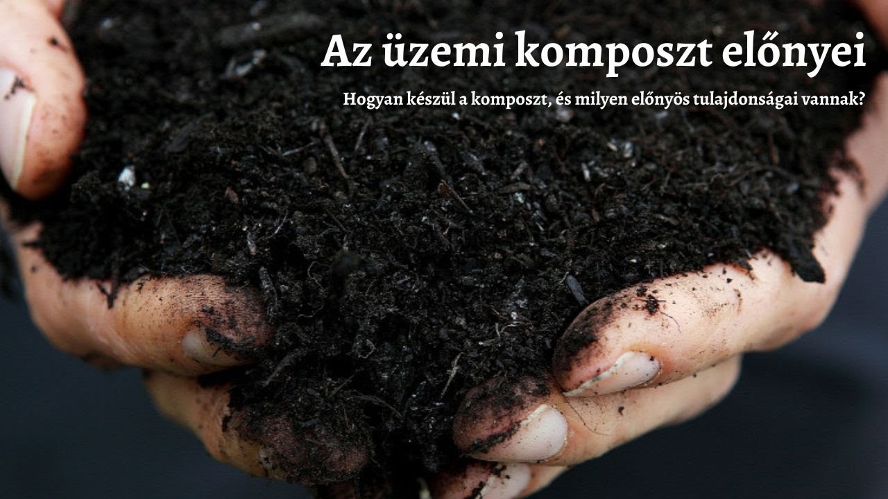 Az üzemi komposzt mezőgazdasági felhasználhatósága - Így készül a nagyüzemi komposzt