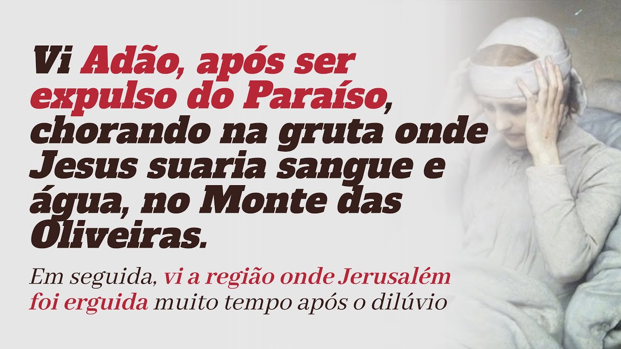 Jesus foi crucificado verticalmente sobre o crânio de Adão (Anna Katharina Emmerick)