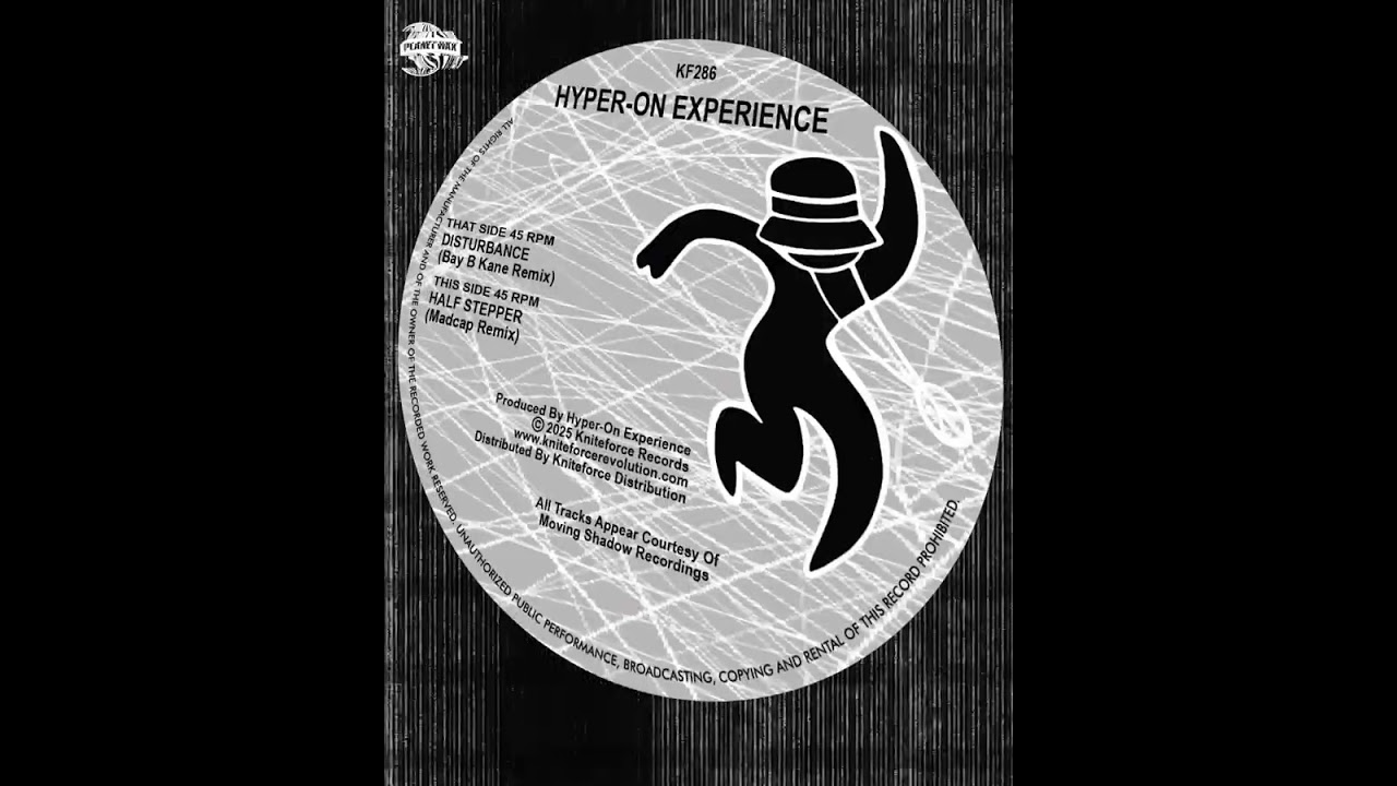 HYPER-ON EXPERIENCE 'DISTURBANCE / HALF STEPPER REMIXES' 10