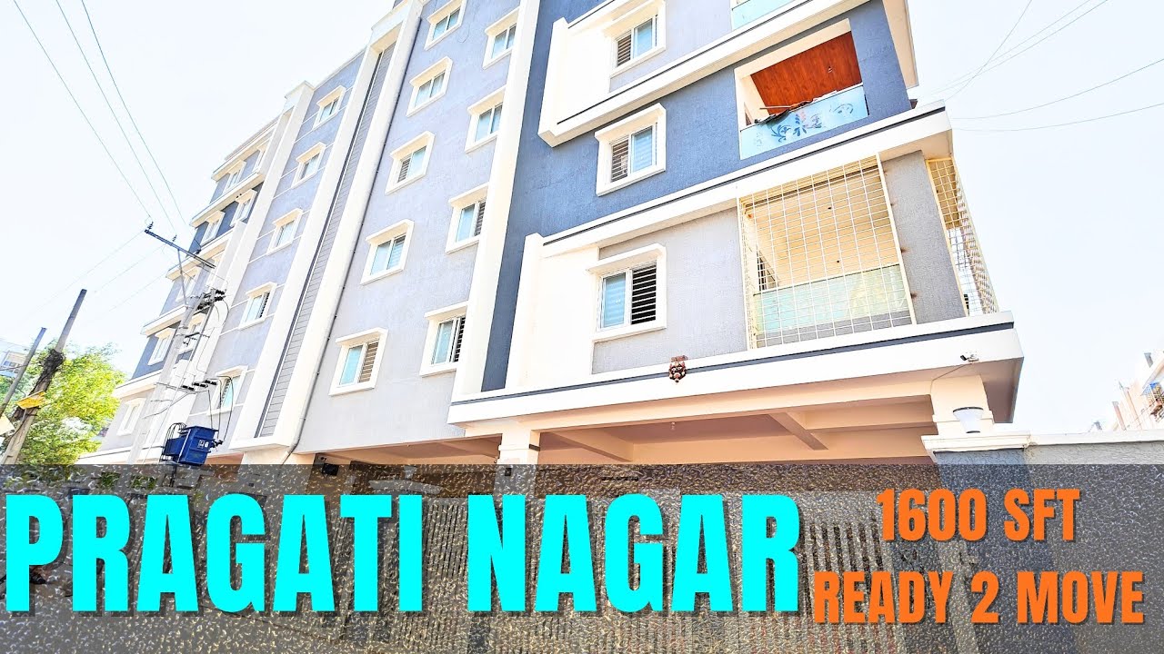 3 bhk flat for sale in pragathi nagar #3bhkflats #readytomove #pragatinagar 