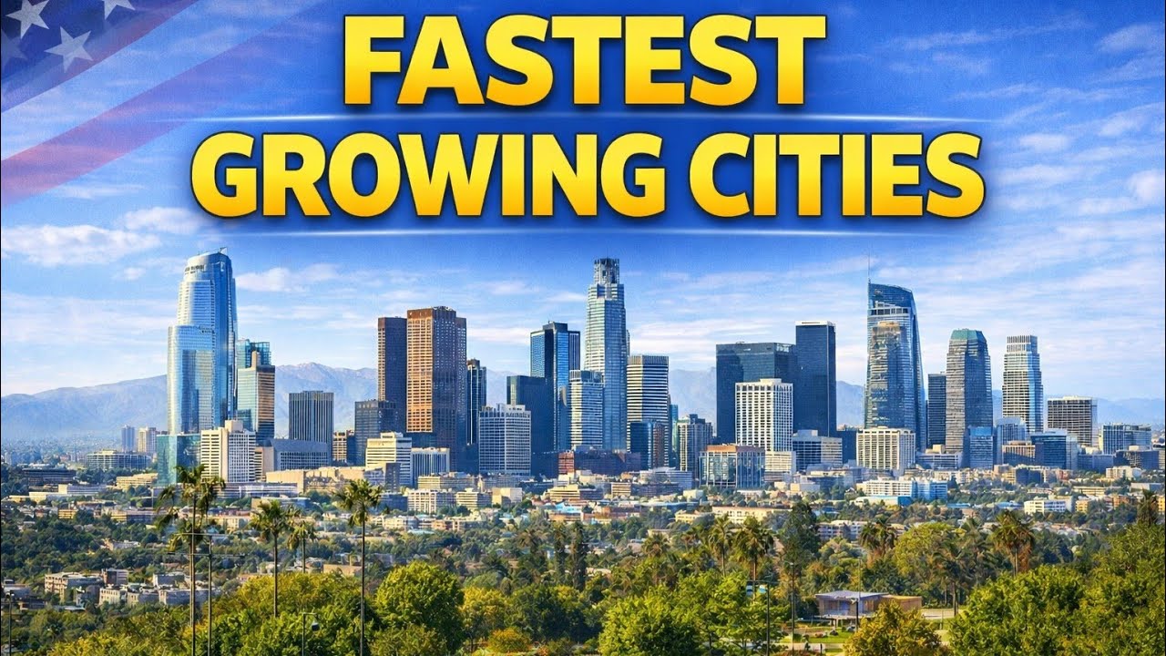 Top 10 Fastest Growing Cities In America 2026