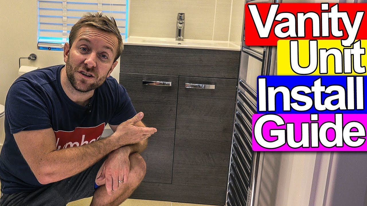 HOW TO INSTALL A VANITY UNIT WASH BASIN - Bathroom Ideas