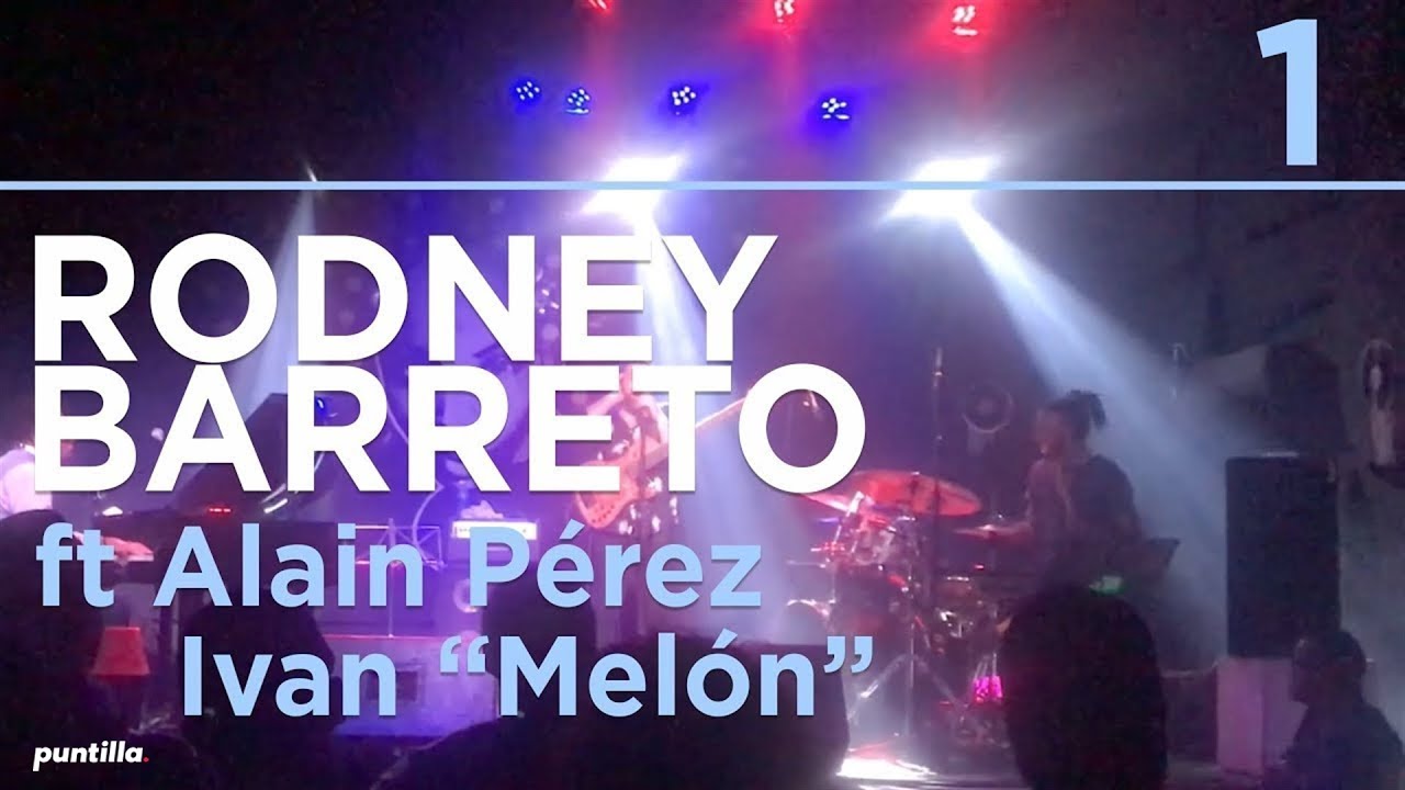 Rodney Barreto - En Vivo, Festival Jazz Plaza 2018 junto a Alain Perez e Iván 