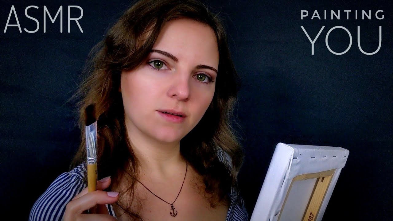 ASMR | Painting and Measuring You (Soft Spoken Artist Roleplay) 🖌️