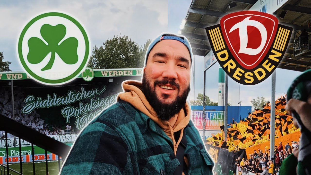 EIN BLITZTREFFER NACH DEM ANDEREN 🔥 CHOREO 😍 SpVgg Greuther Fürth vs Dynamo Dresden | Stadionvlog ⚽️