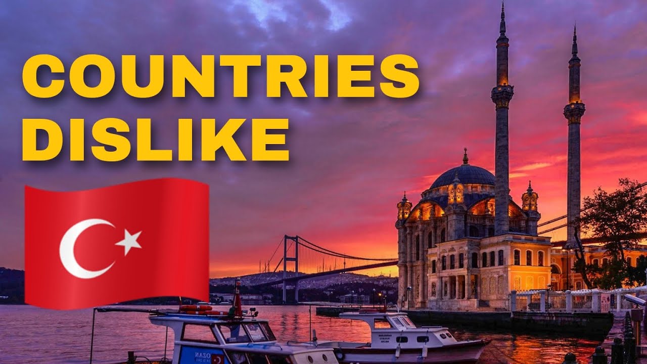 🇹🇷 Top 10 Countries that Hate 😠  Turkey | Includes France Germany & Israel | Yellowstats 🇹🇷