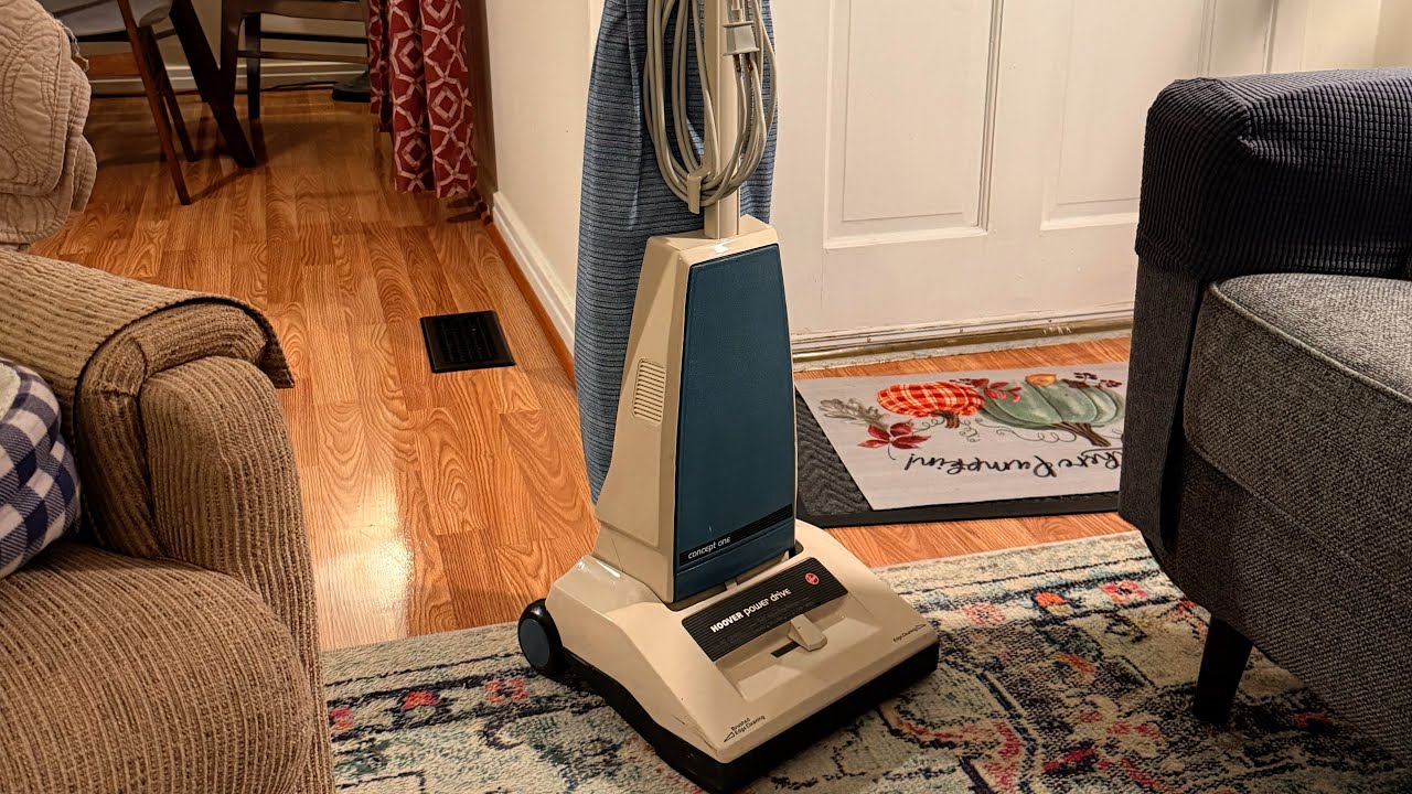 Hoover Concept One Vacuuming