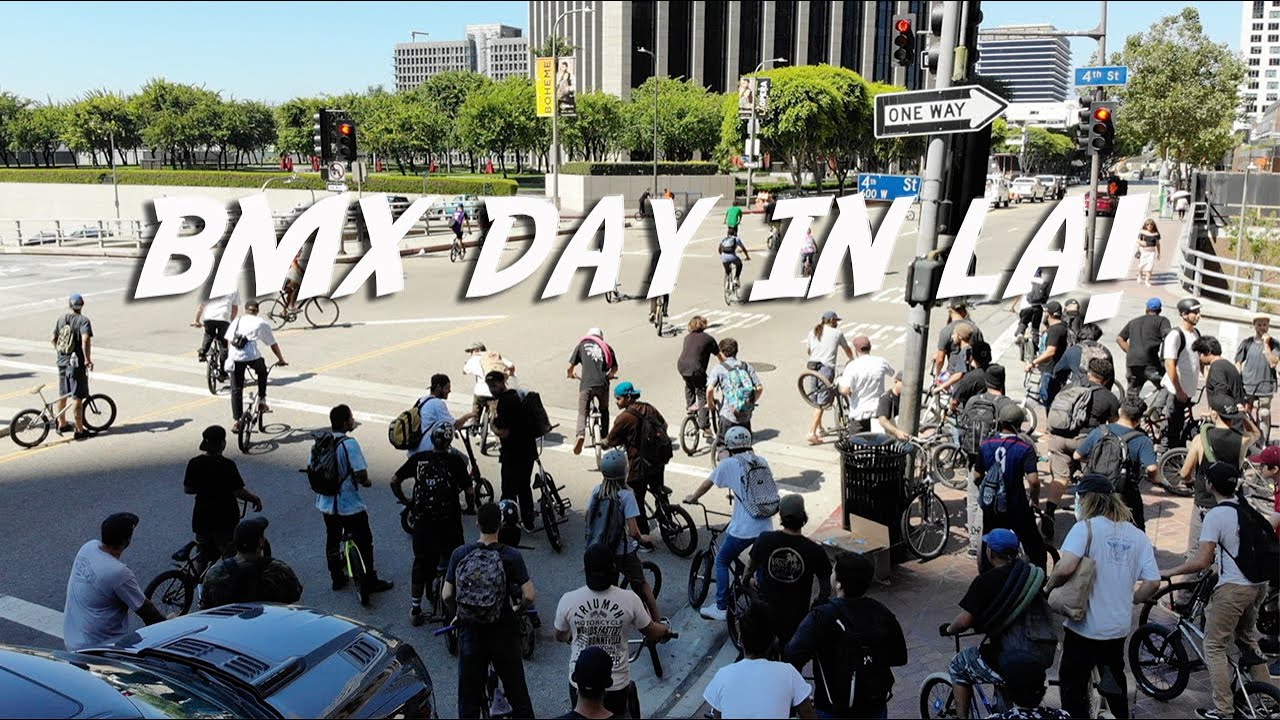 BMX DAY -  300 STRONG IN LA!