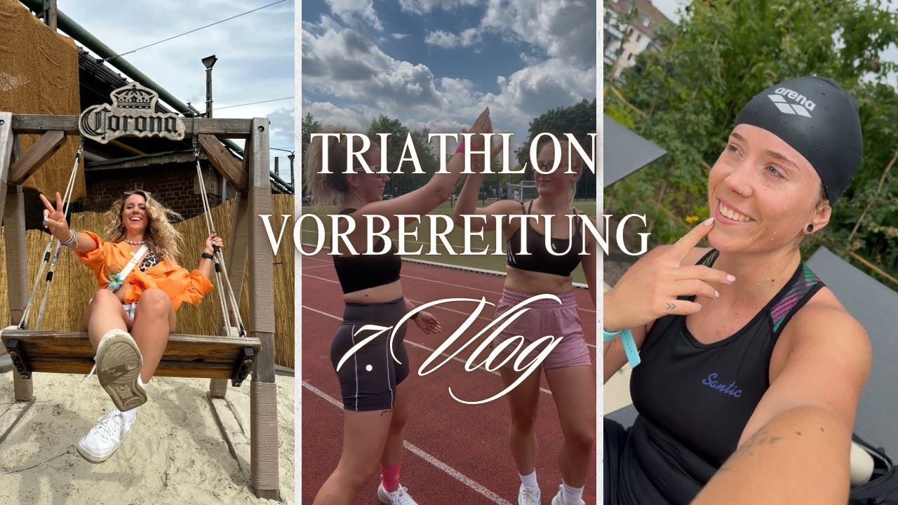 TRIATHLON Vorbereitung bei +30 Grad + Kreislaufprobleme 🥵 7. Woche lief nicht ganz nach Plan...