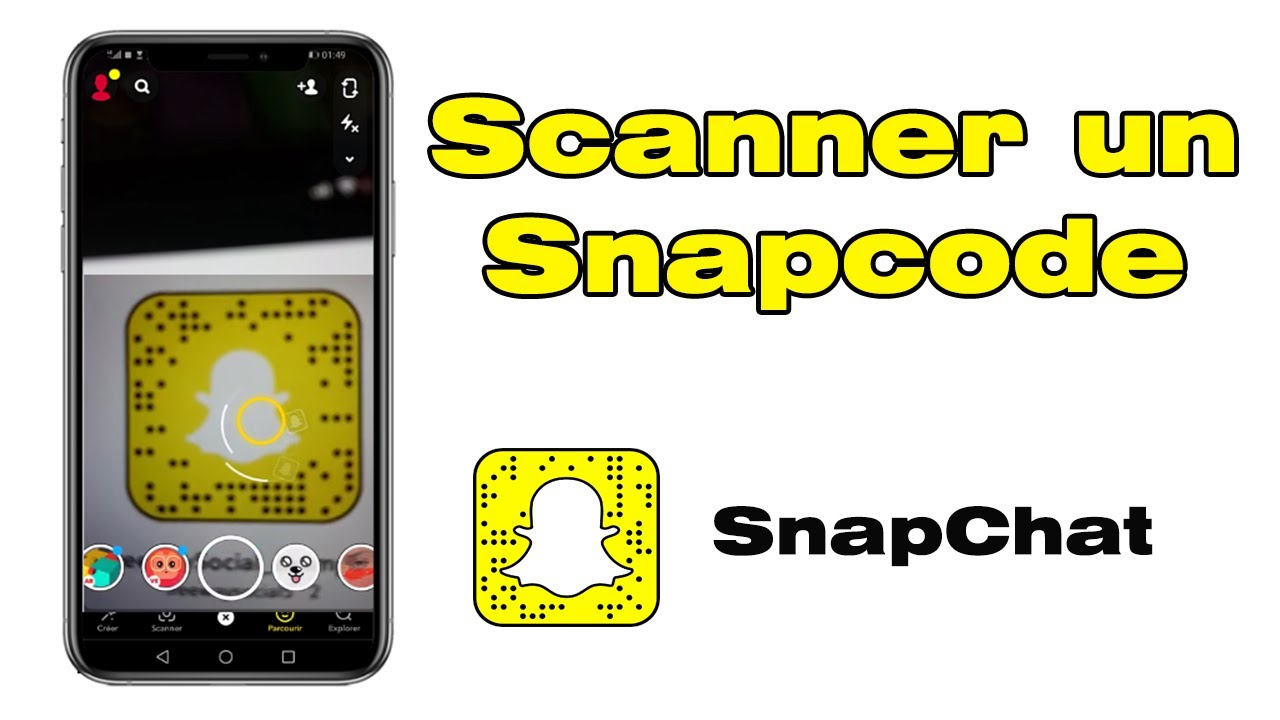 Scan Snapchat, comment scanner un Snapcode sur Snapchat