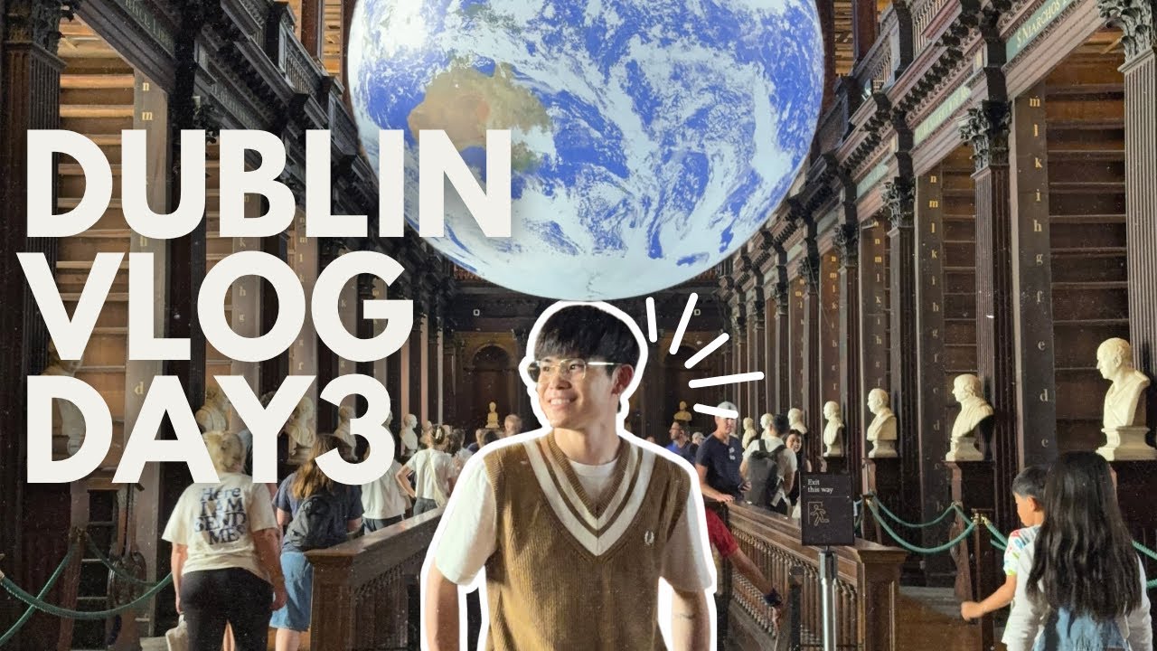 【本場】期間限定！本がない美しい図書館🇮🇪と本場アイリッシュウイスキーの飲み比べでほろ酔い🥃