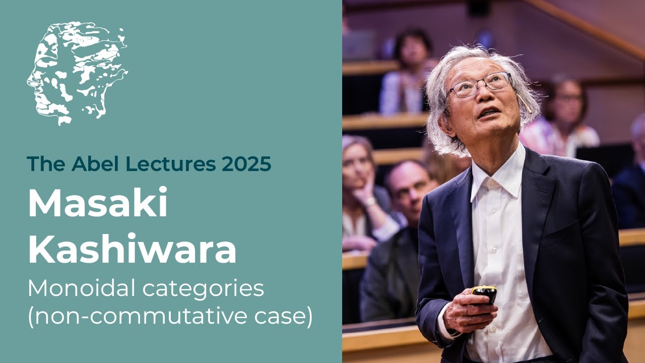 Masaki Kashiwara: Monoidal categories (non-commutative case)