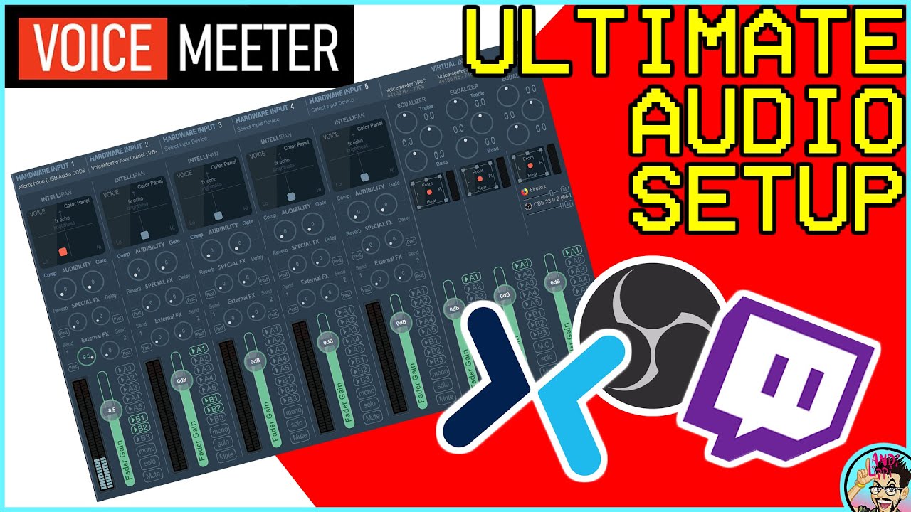 ULTIMATE STREAM AUDIO - How to setup VoiceMeeter Potato