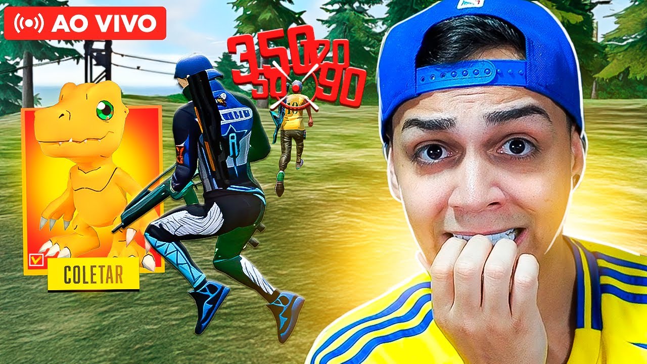 LIVE ON 🔴 AGORA VAI!! FREITAS AO VIVO 💙 FREE FIRE
