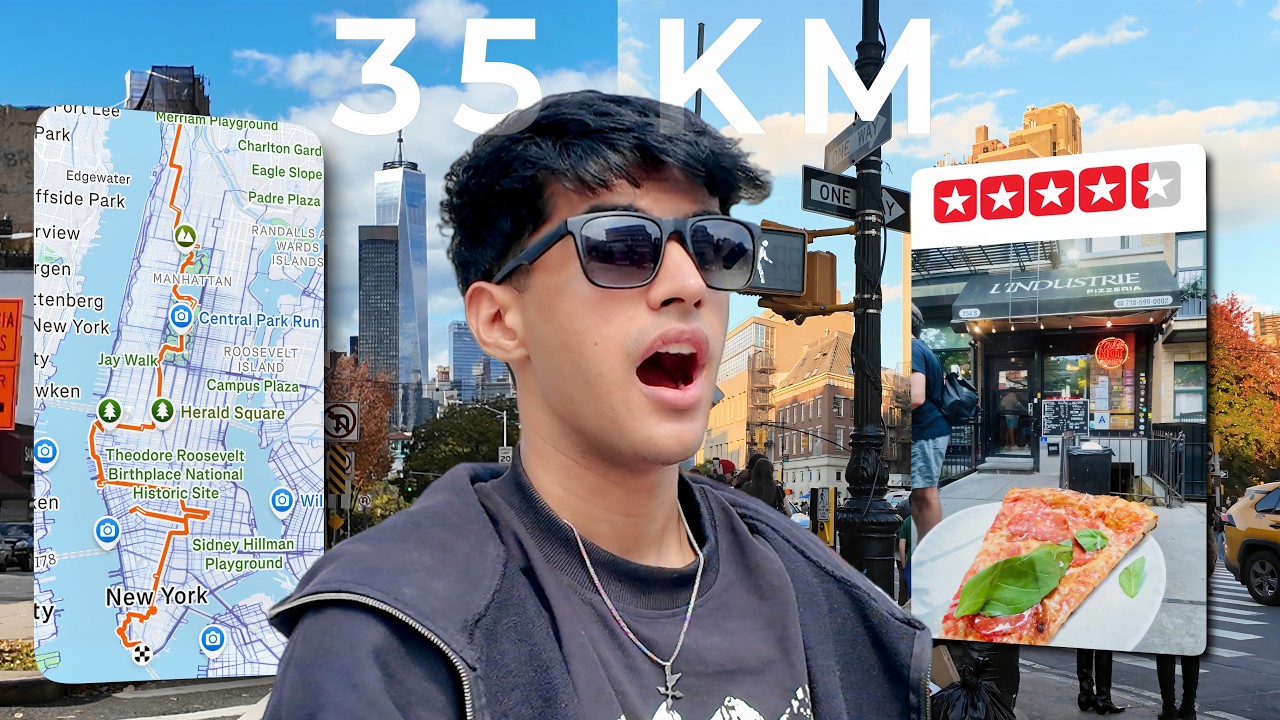 I Walked the Entire NEW YORK CITY & tried Every PIZZA !