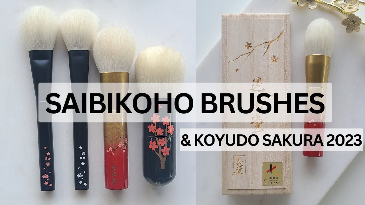 Koyudo Saibikoho Sakura 2023 Brush & My Saibikoho Collection!