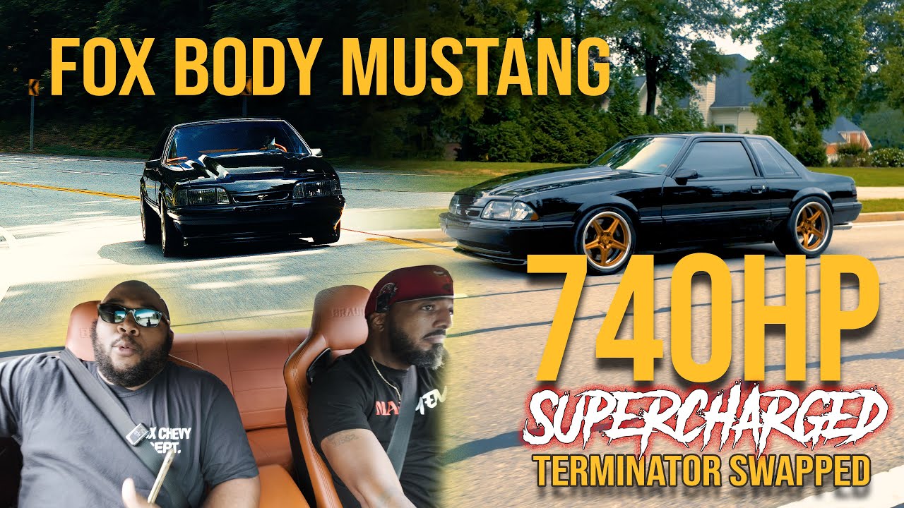 Ride Along in a 740HP Supercharged Fox Body Mustang