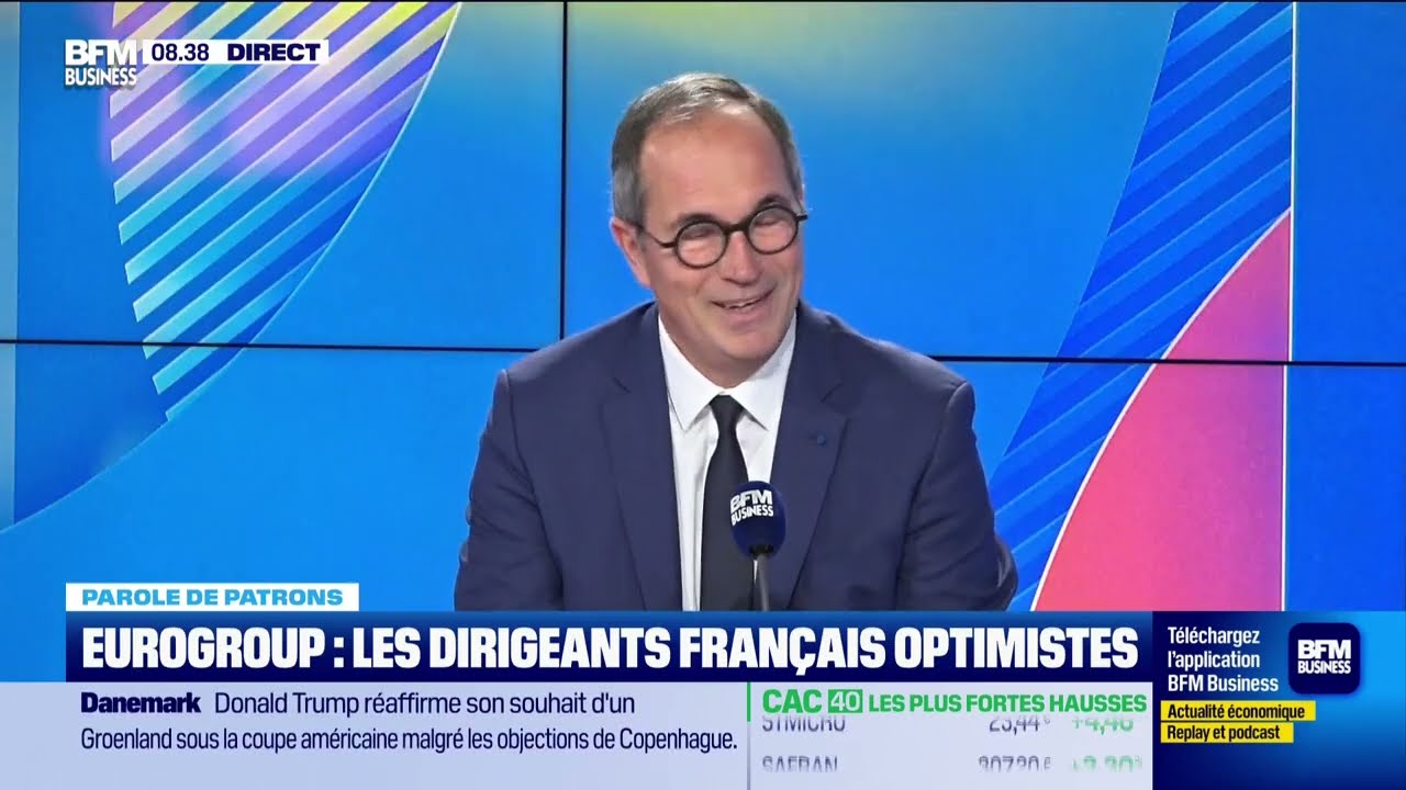 Présentation des résultats du Baromètre des dirigeants français 2026 - BFM Business