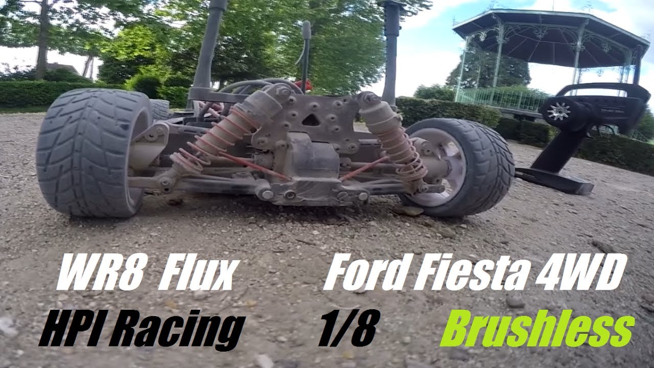 HPI racing WR8 Flux Ford Fiesta Ken Block in Action