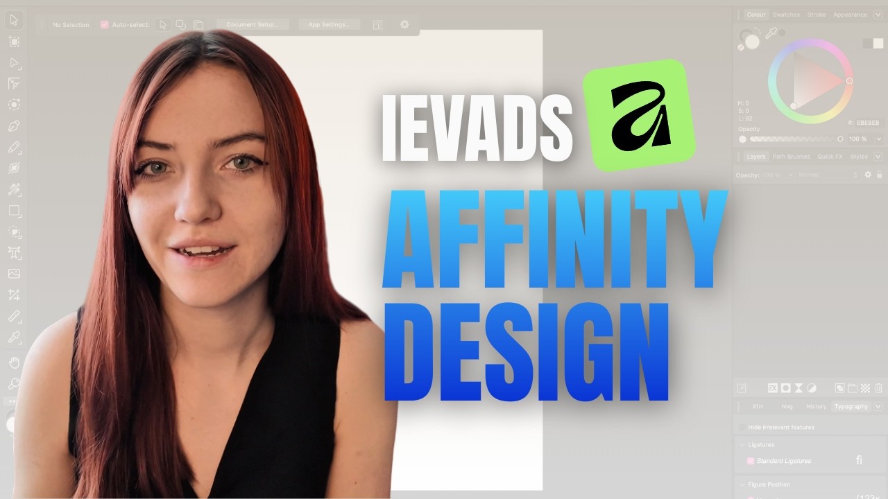 Affinity Design pamati - vebinārs no Katrīnas Malacanovas