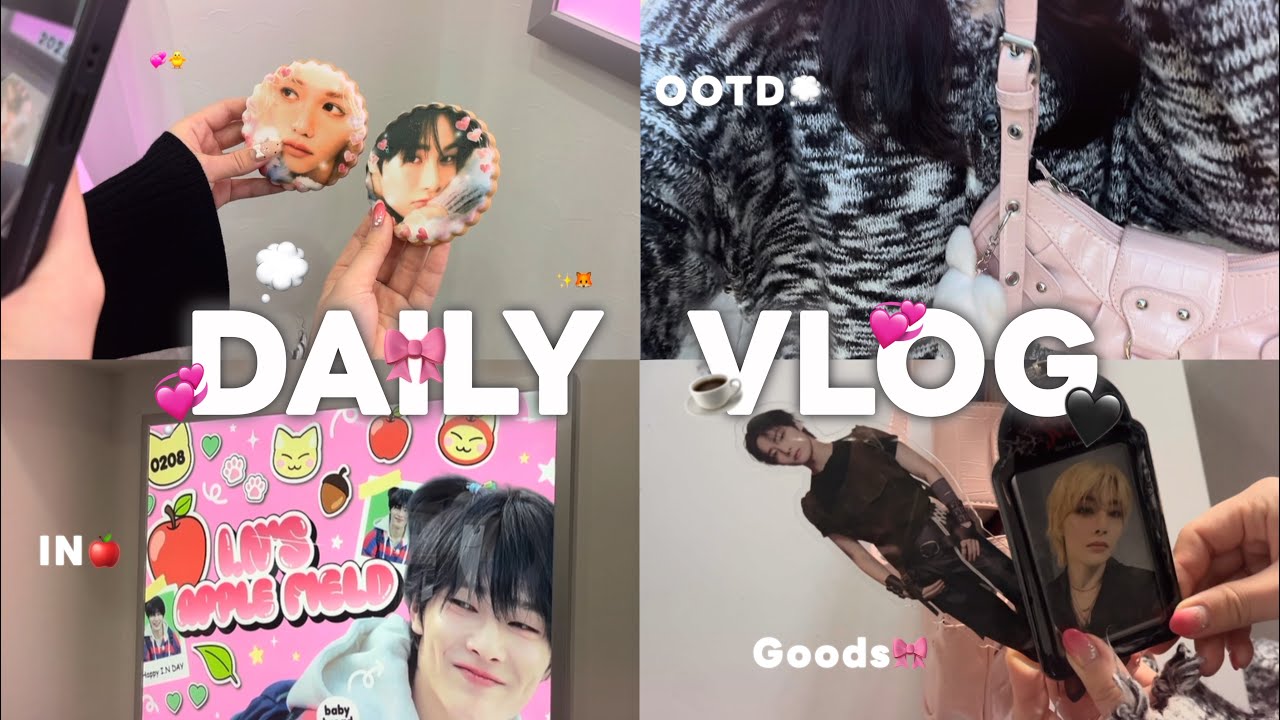 日常VLOG🖤 : 美味しいタルト屋さん🥧 ＆ お皿屋さん巡りと購入品紹介🍽💞 / アイエンセンイルカフェ🦊 / STAYとカフェ巡り🎀☕️