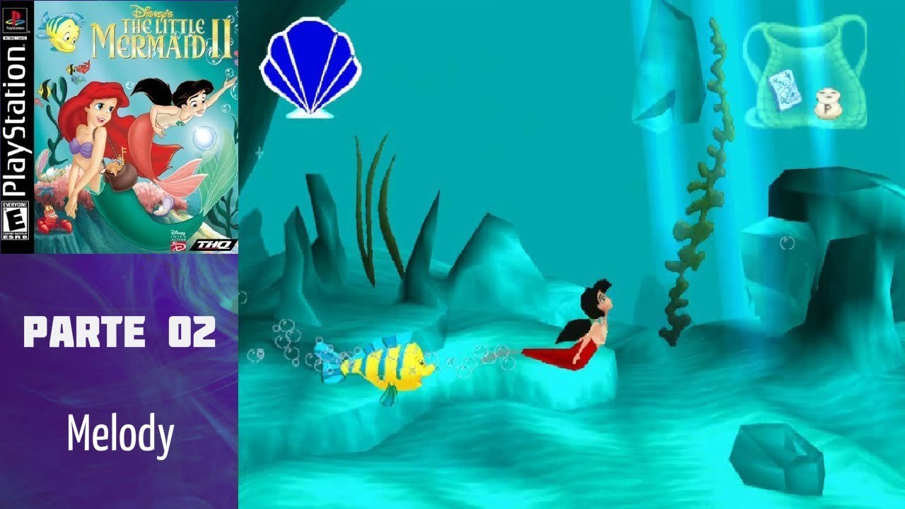 La Sirenita 2 : Regreso al mar (PS1)(Español Latino)(100%) - Parte 02: Melody