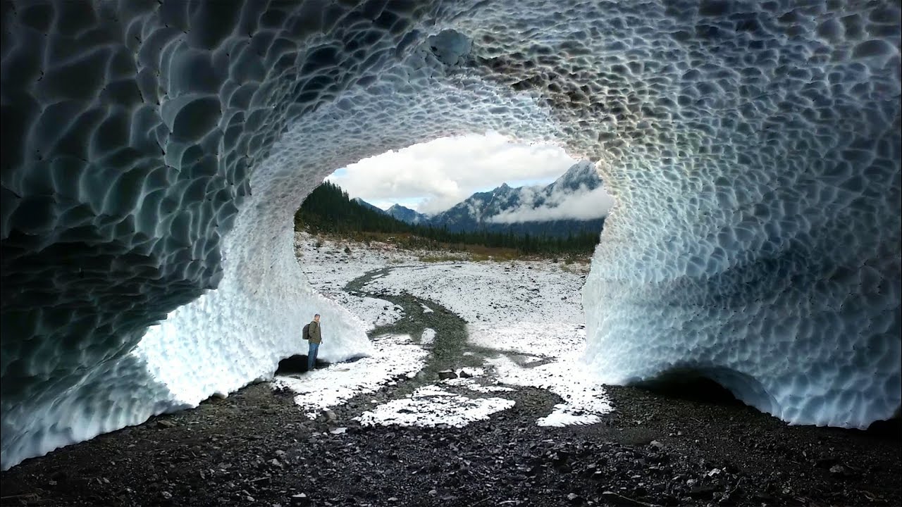 What it looks like Inside an Ice Cave