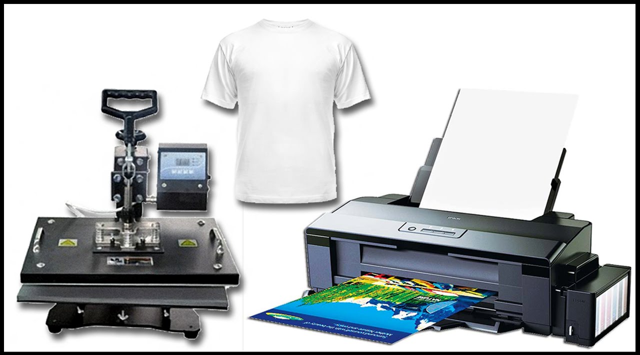 EPSON L1800 Печать фото на футболке (сублимация)