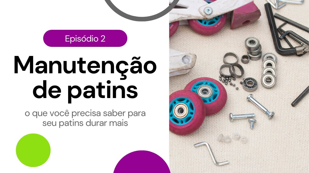 Manutenção de patins - Como fazer rodízio das rodas