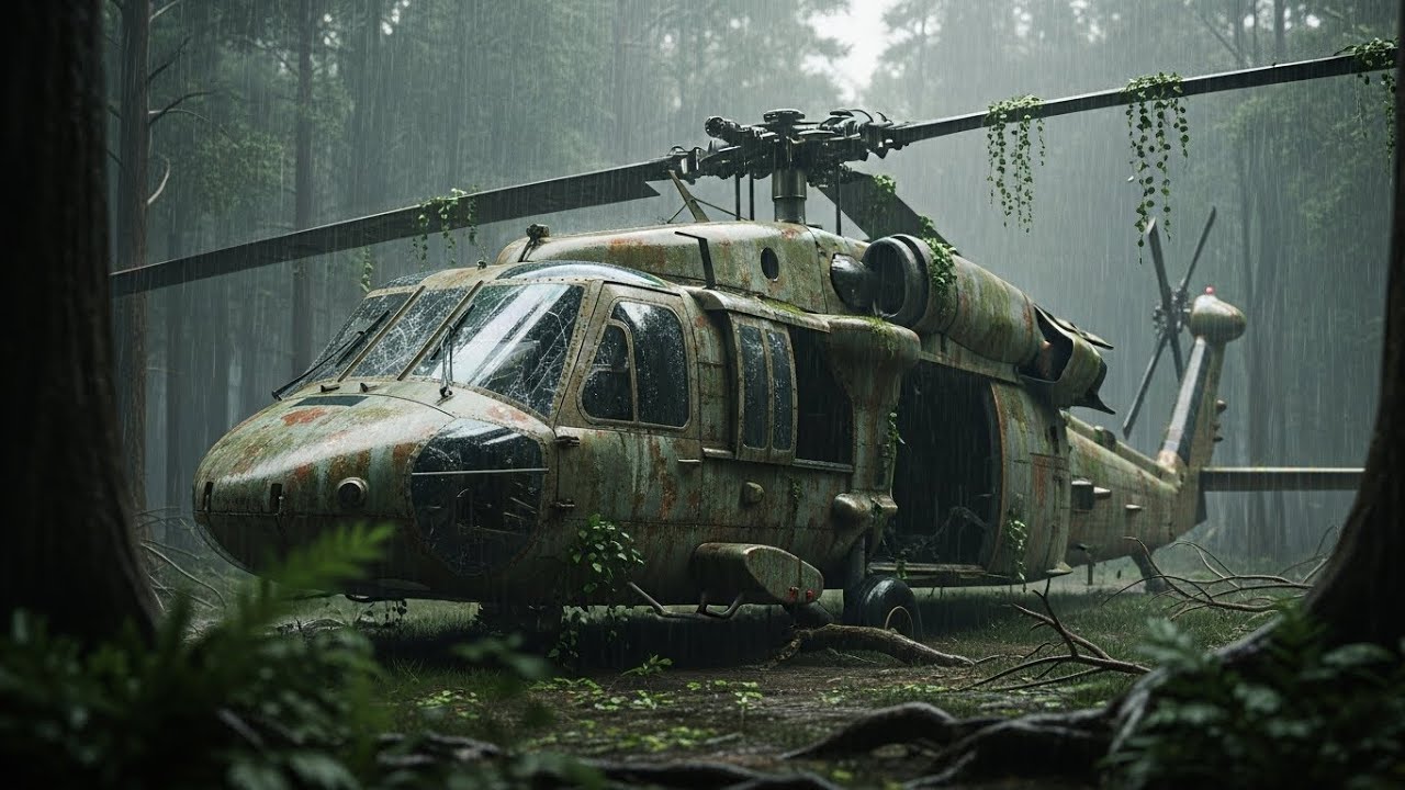 Unbelievable Abandoned in the Rainforest for Decades — UH-60 Black Hawk Restored From Rust
