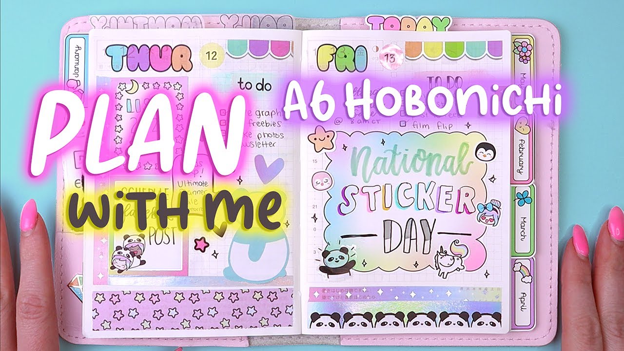 Планируйте вместе со мной - A6 Hobonichi Daily