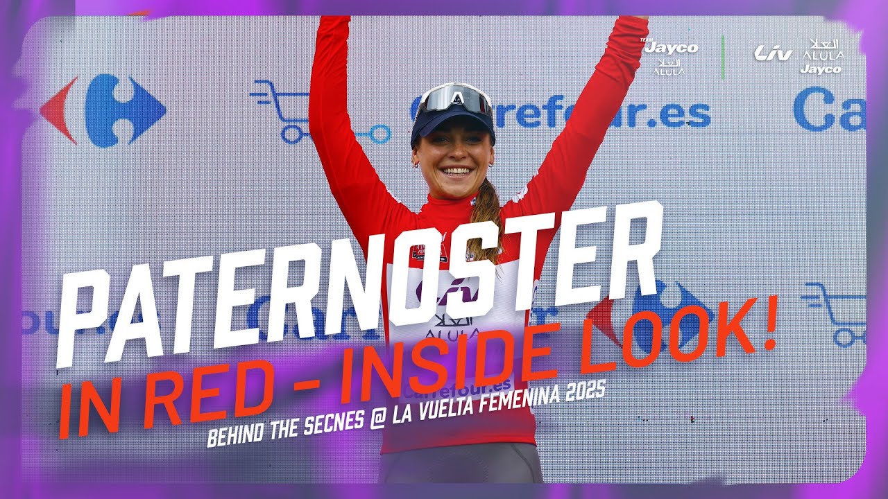 🇪🇸 Letizia Paternoster Takes Red | La Vuelta Femenina 2025