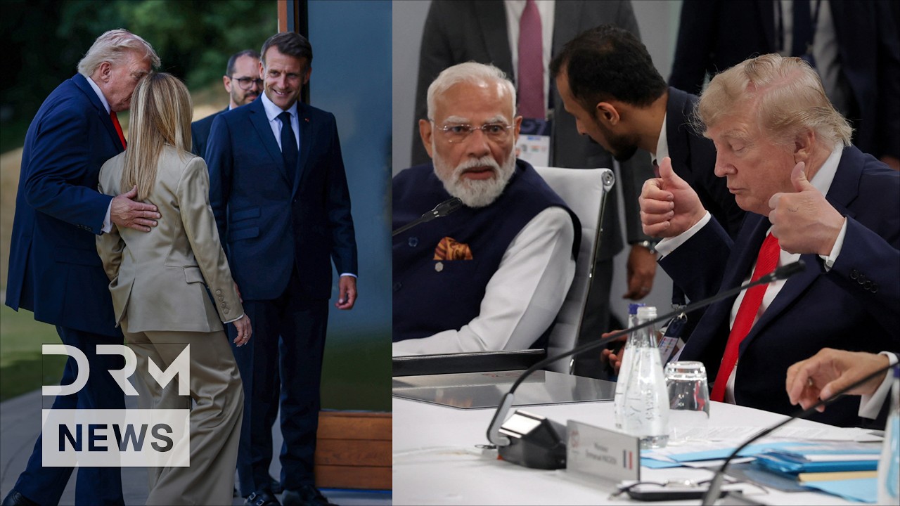 WATCH: Trump and Modi Share Candid G7 Moment as Leaders Gather for High-Stakes Summit | AC1G