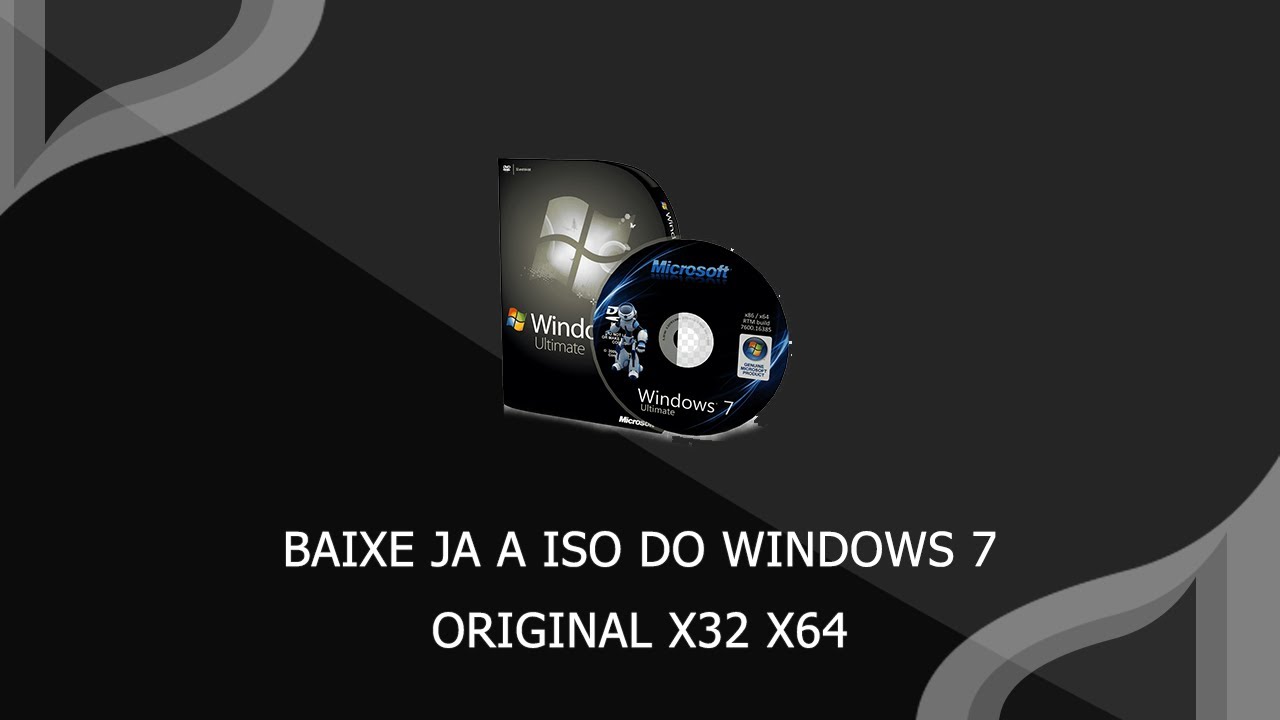 Como baixar a ISO Windows 7 32Bits e 64Bits Original