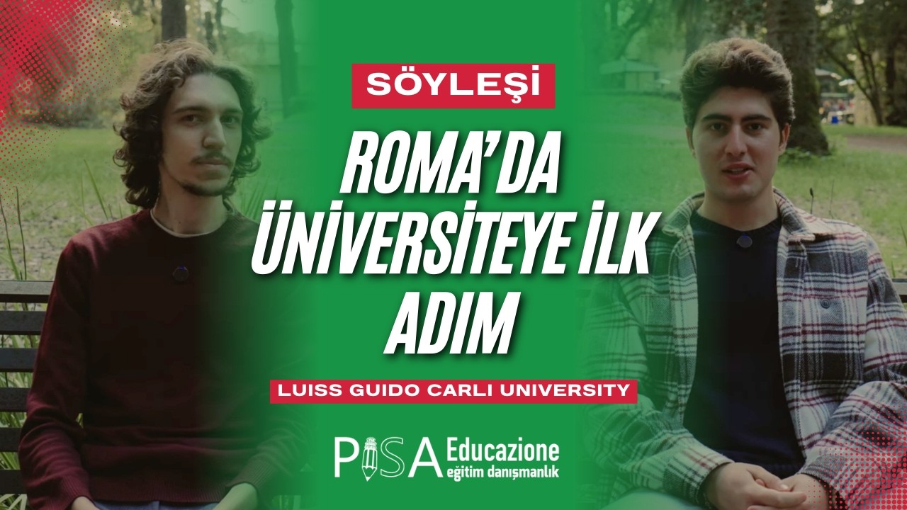 Öğrencimiz Aral ile LUISS Guido Carli University İlk İzlenimler