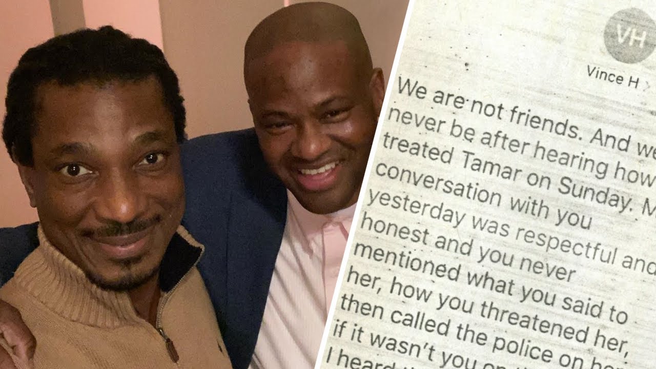 Vincent Herbert SHUTS DOWN David Adefeso In Leaked Text Messages 'We are not friends' (Allegedly)