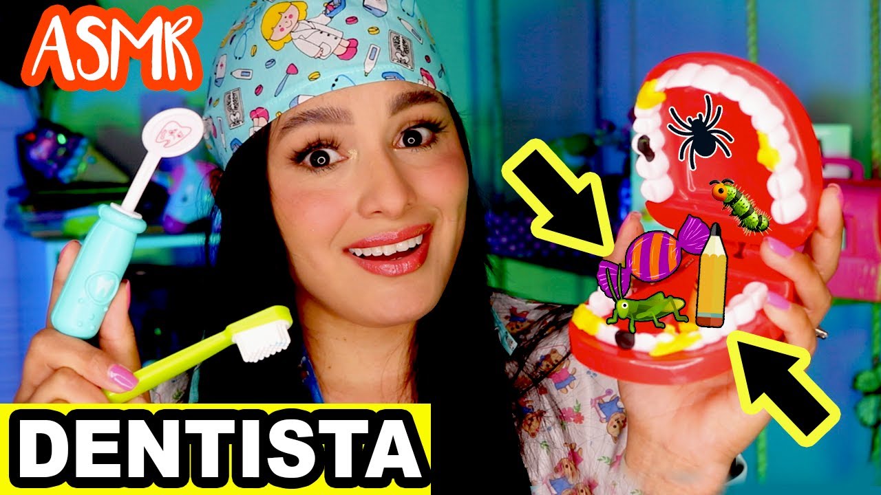 ¡Tu primera vez con 👅 EL DENTISTA! Dentista AMABLE LIMPIA tus DIENTES I Video Educativo I Ges ASMR