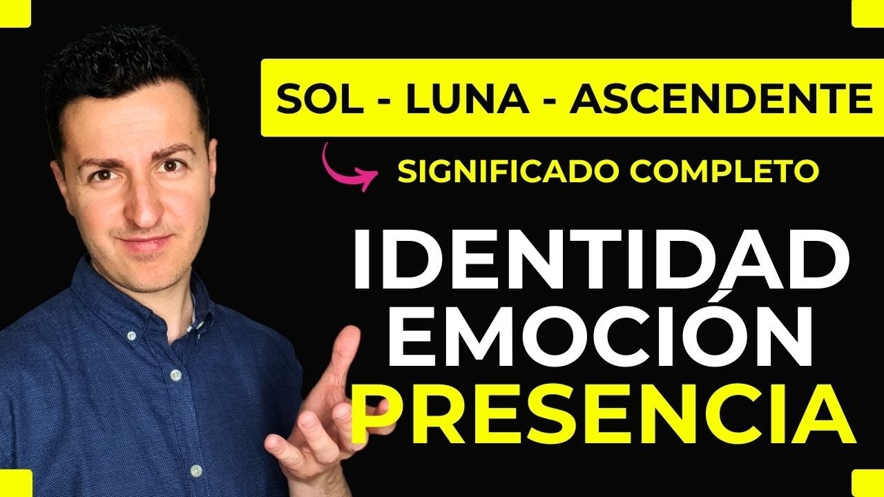 ☀️🌙⬆️ Sol, Luna y Ascendente: diferencias reales en la carta natal