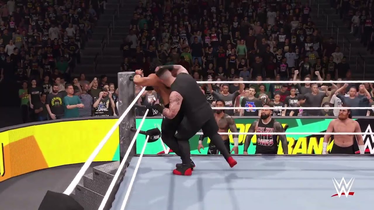 RomanReigns vs Kevin Owens WWE Undisputed championship 
