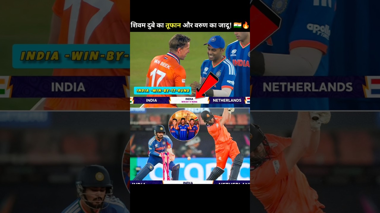 India vs Netherlands T20 Worldcup 2026 Full Match Highlights | IND vs NED T20 WC Highlight #INDvsNED